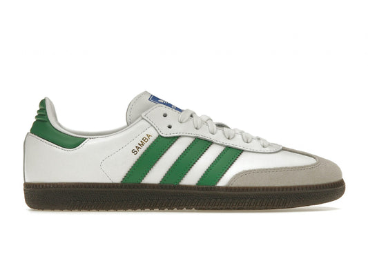 Adidas Samba White and Green